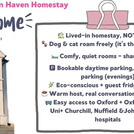 אוקספורד Headington Haven Homestay מראה חיצוני תמונה
